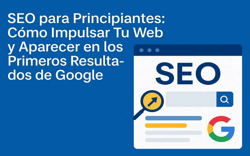 SEO para Principiantes: Cómo Impulsar Tu Web y Aparecer en los Primeros Resultados de Google